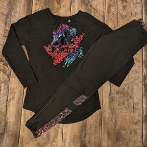 Girls Adidas matching set, size L (12-14)